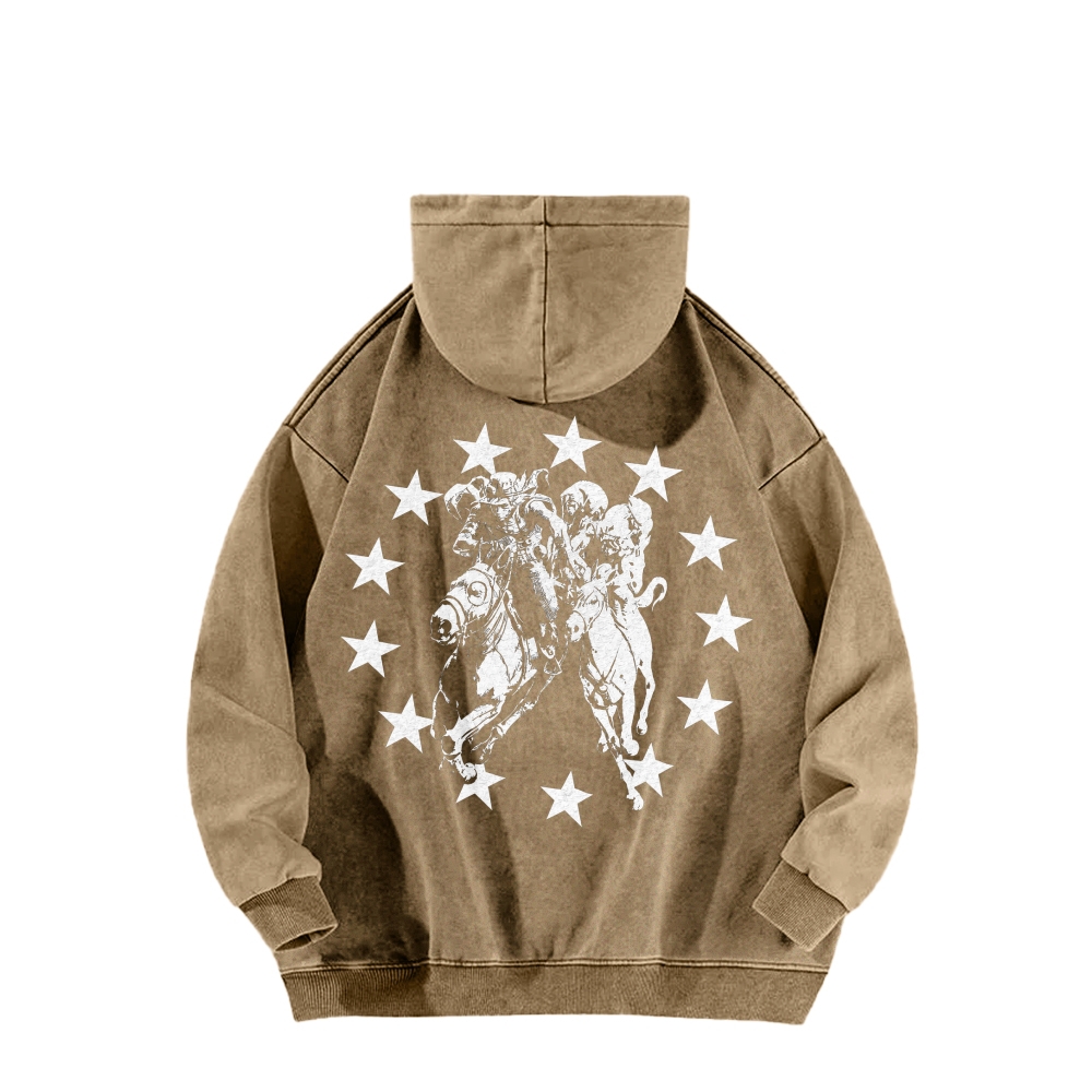 Jojo's Bizarre Adventure Unisex washed sweatshirts
