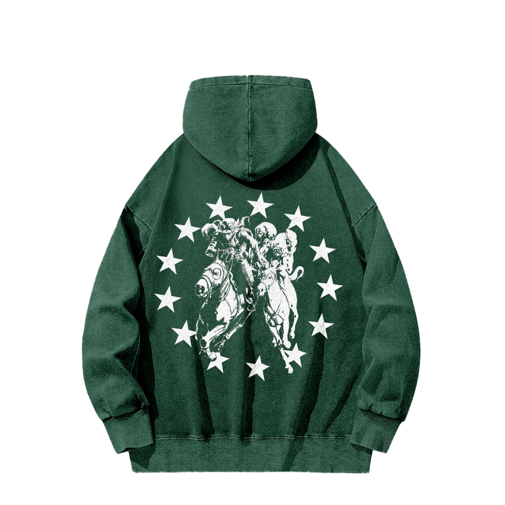 Jojo's Bizarre Adventure Unisex washed sweatshirts