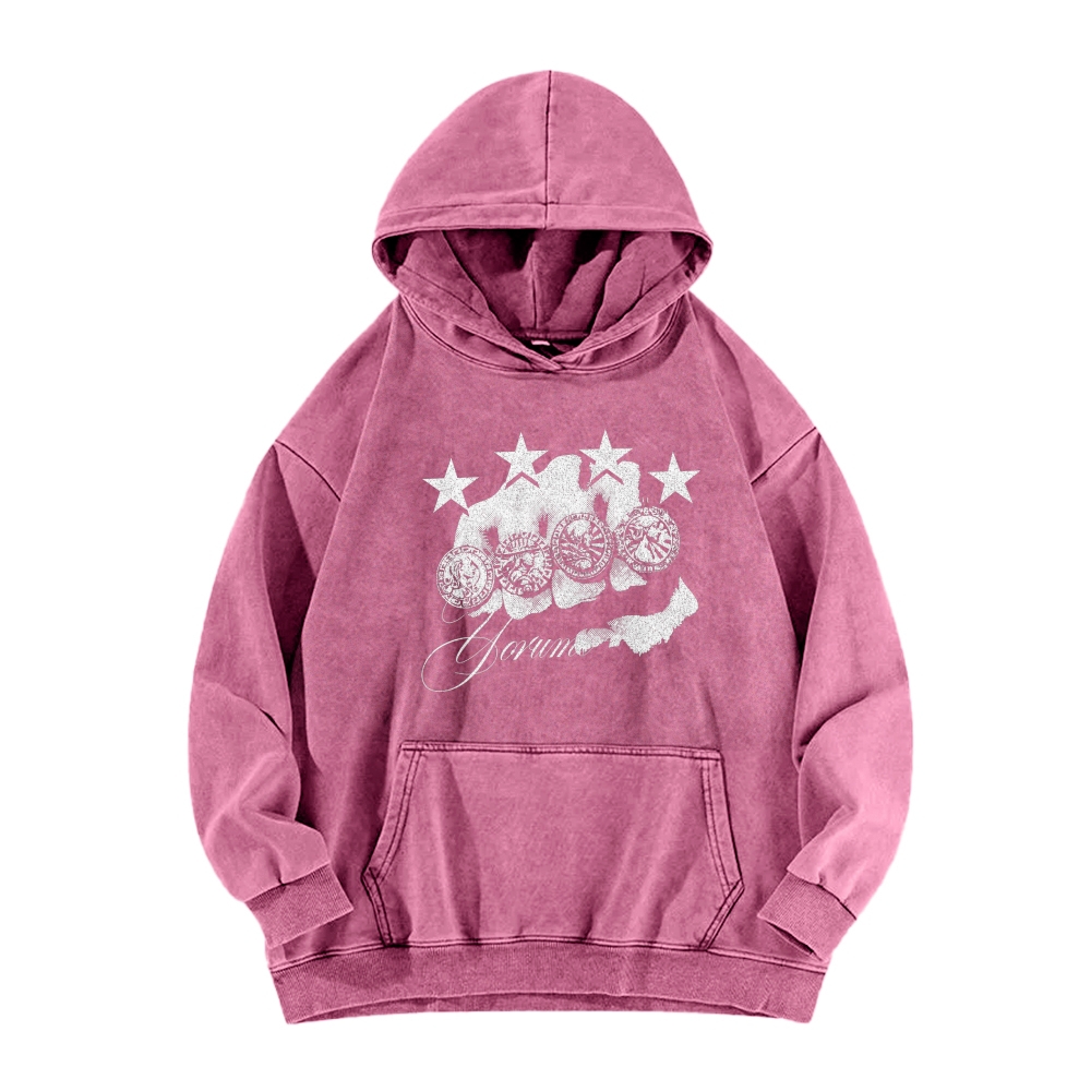 Jojo's Bizarre Adventure Unisex washed sweatshirts