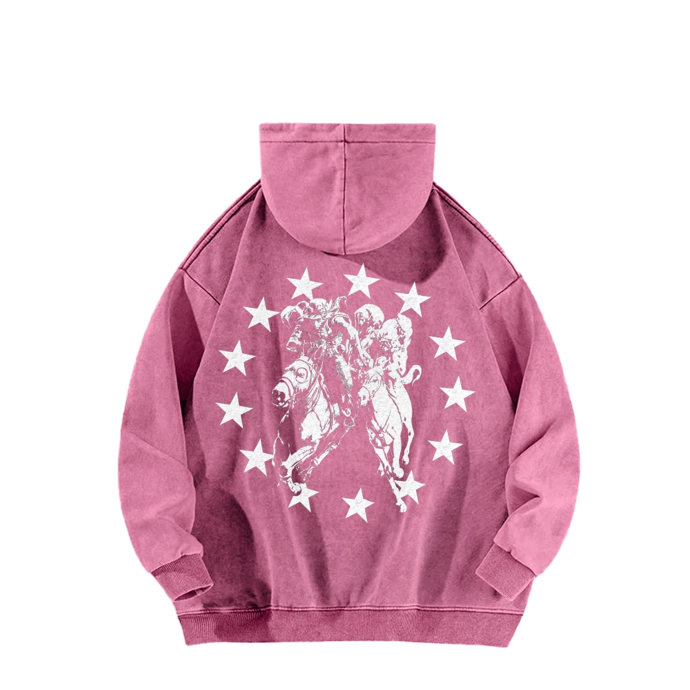 Jojo's Bizarre Adventure Unisex washed sweatshirts