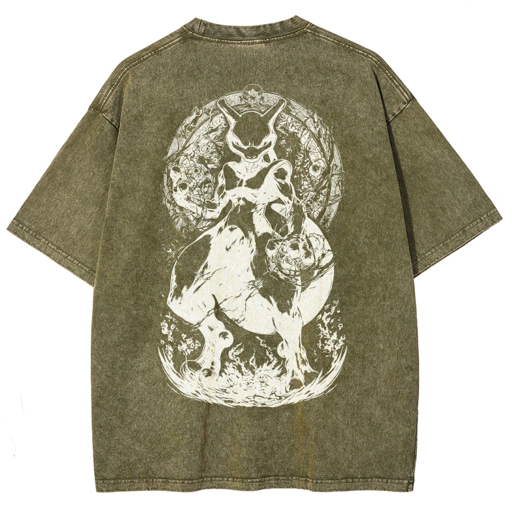 Pokémon Washed T-shirt 2608009567