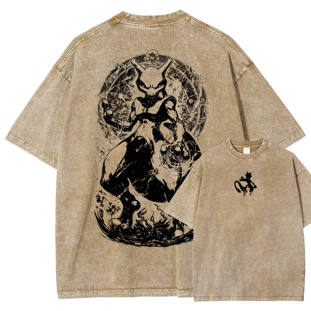 Pokémon Washed T-shirt 2608009567