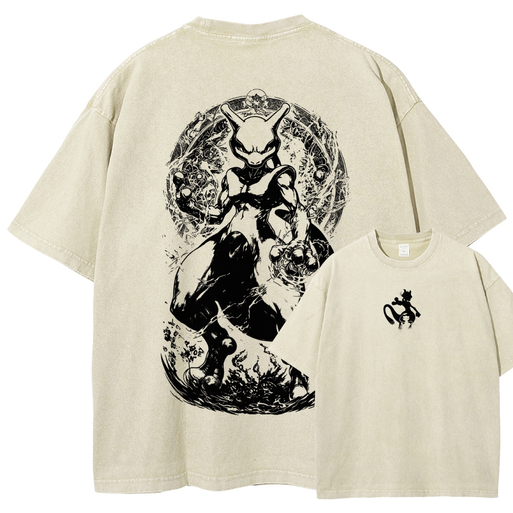 Pokémon Washed T-shirt 2608009567