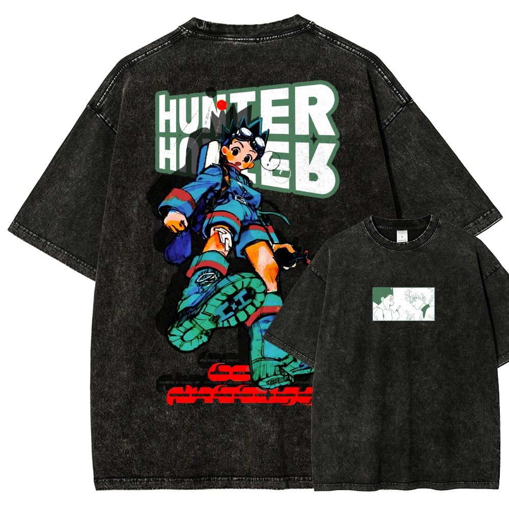 HUNTER×HUNTER Washed T-shirt 2608010764