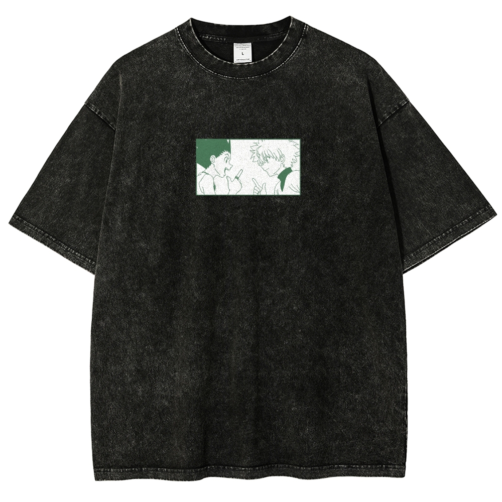 HUNTER×HUNTER Washed T-shirt 2608010764