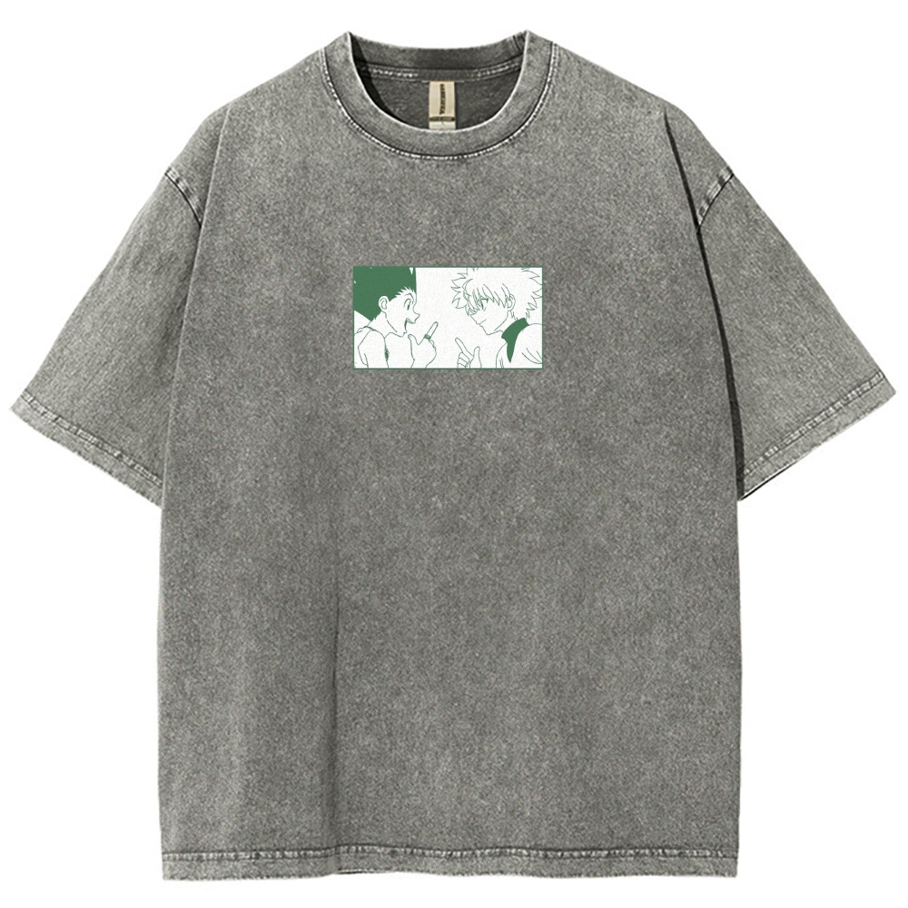 HUNTER×HUNTER Washed T-shirt 2608010764