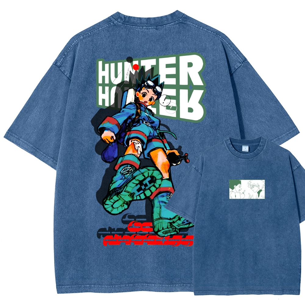 HUNTER×HUNTER Washed T-shirt 2608010764