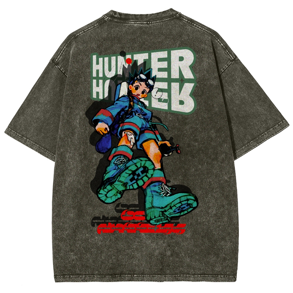 HUNTER×HUNTER Washed T-shirt 2608010764