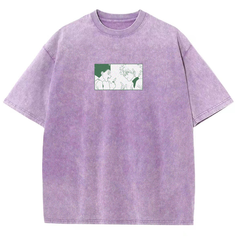 HUNTER×HUNTER Washed T-shirt 2608010764