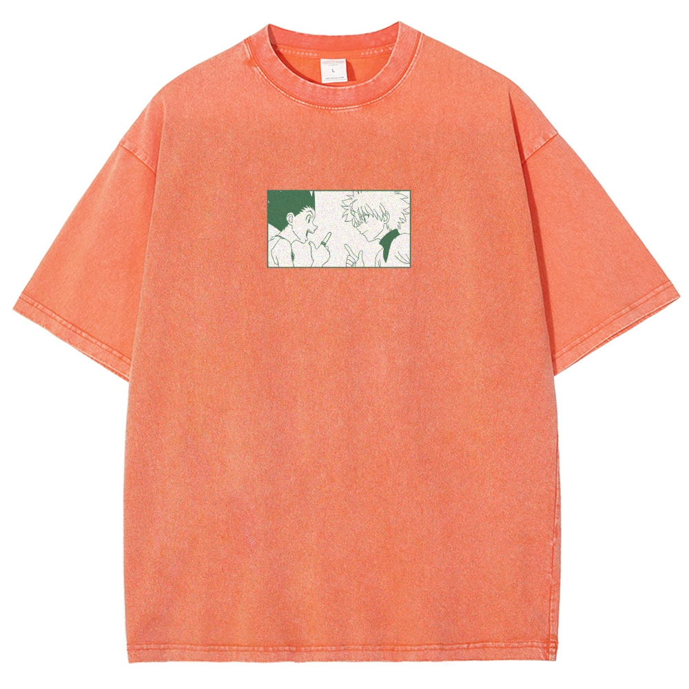 HUNTER×HUNTER Washed T-shirt 2608010764
