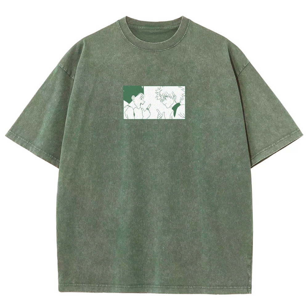 HUNTER×HUNTER Washed T-shirt 2608010764