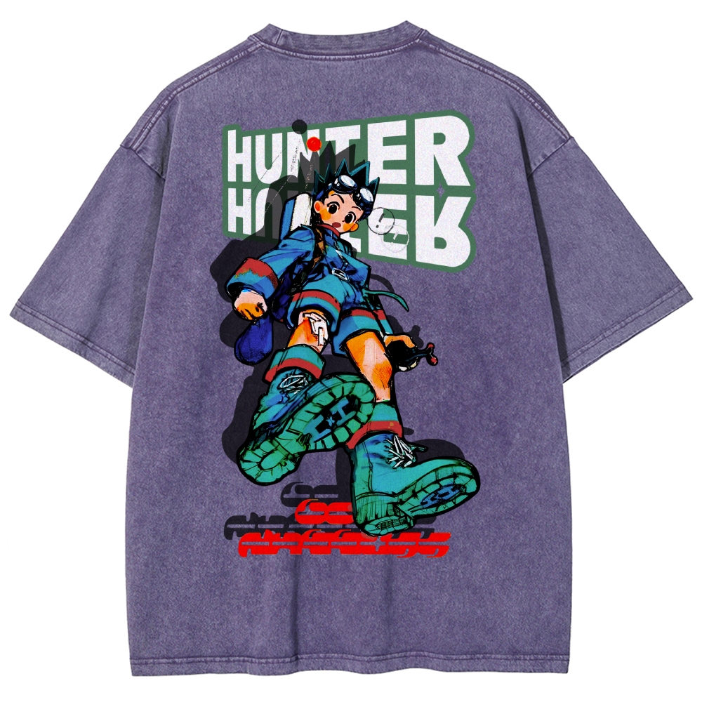 HUNTER×HUNTER Washed T-shirt 2608010764