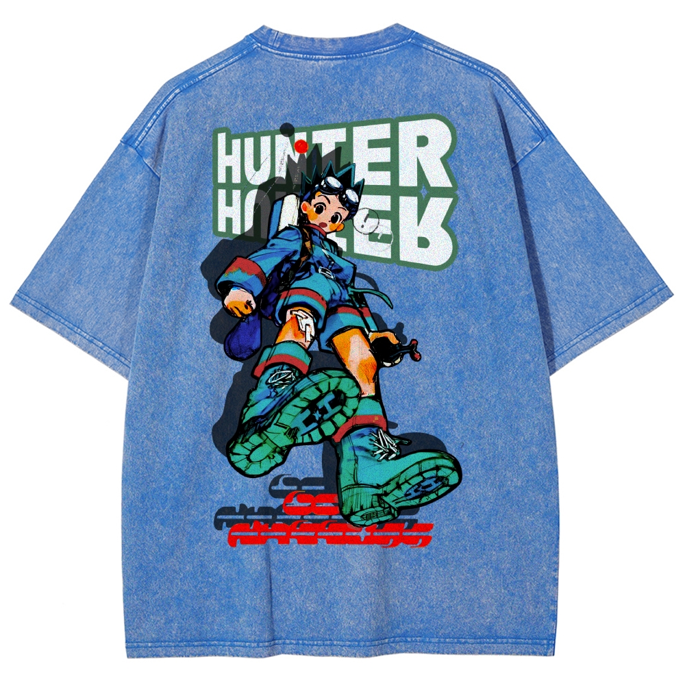 HUNTER×HUNTER Washed T-shirt 2608010764