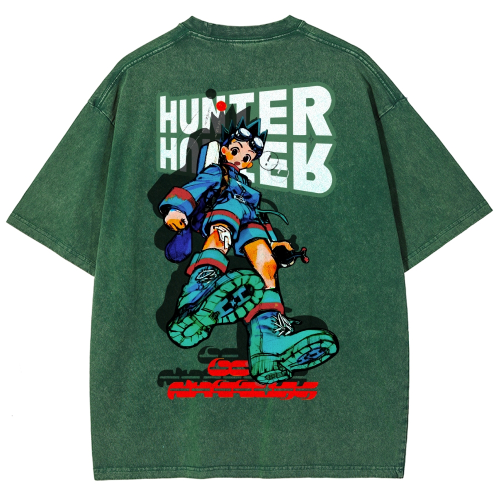 HUNTER×HUNTER Washed T-shirt 2608010764