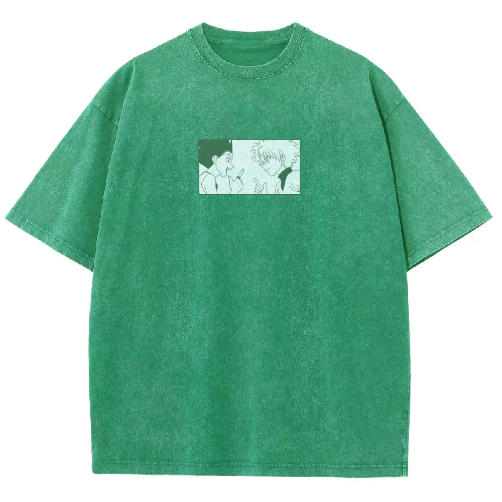 HUNTER×HUNTER Washed T-shirt 2608010764
