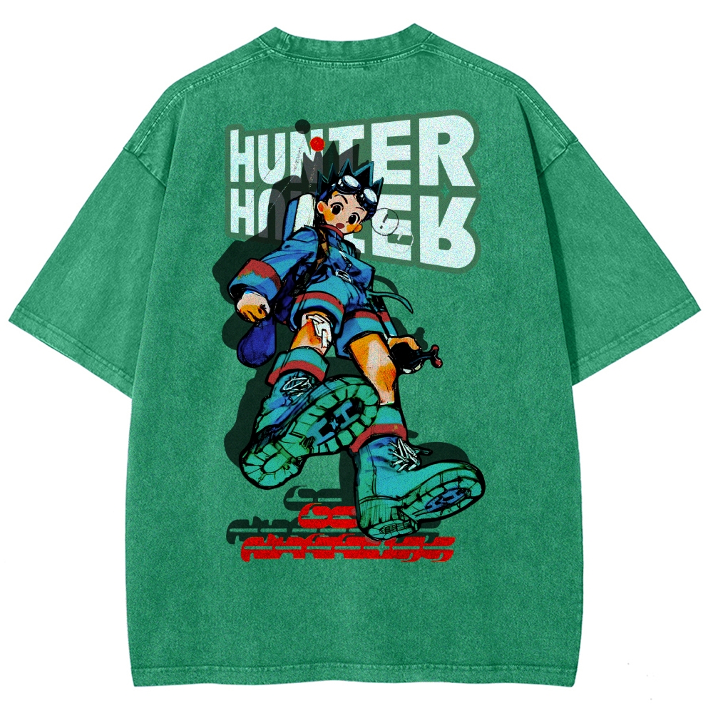 HUNTER×HUNTER Washed T-shirt 2608010764