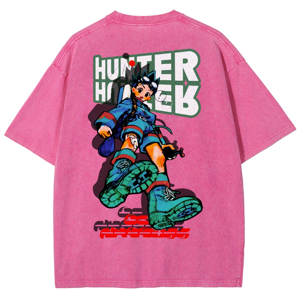 HUNTER×HUNTER Washed T-shirt 2608010764