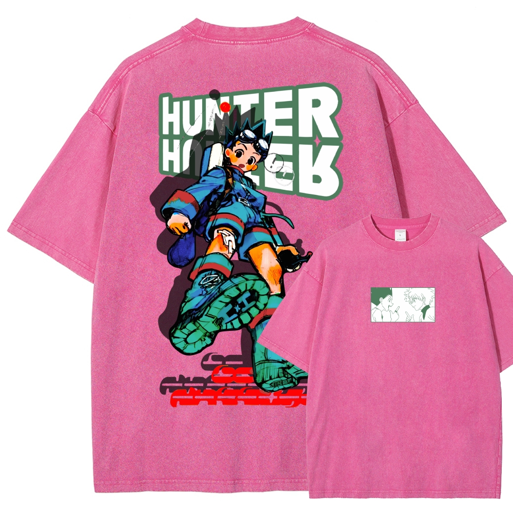 HUNTER×HUNTER Washed T-shirt 2608010764