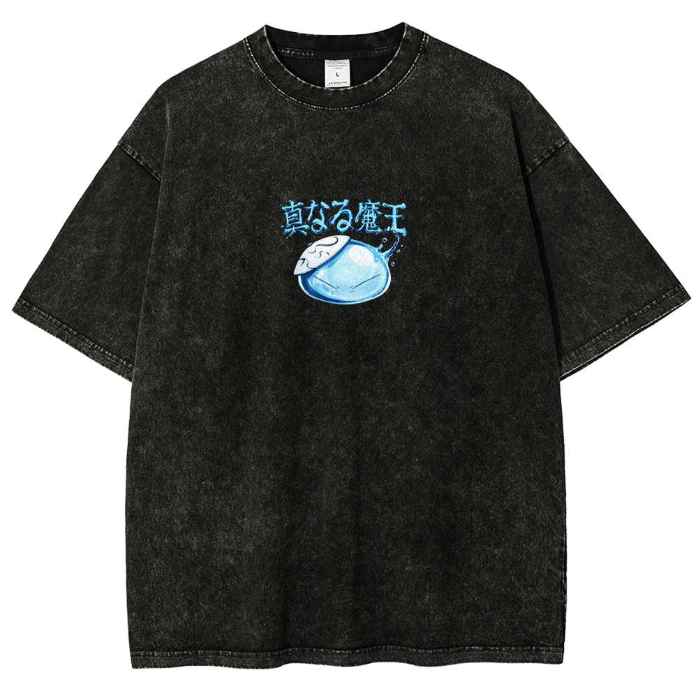 That Time I Got Reincarnated as a Slime  Washed T-shirt 2608011326