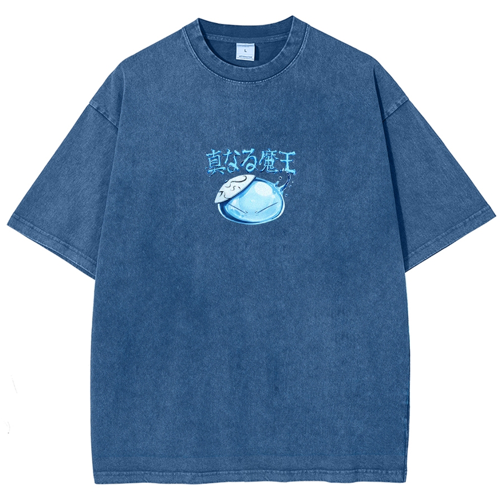 That Time I Got Reincarnated as a Slime  Washed T-shirt 2608011326