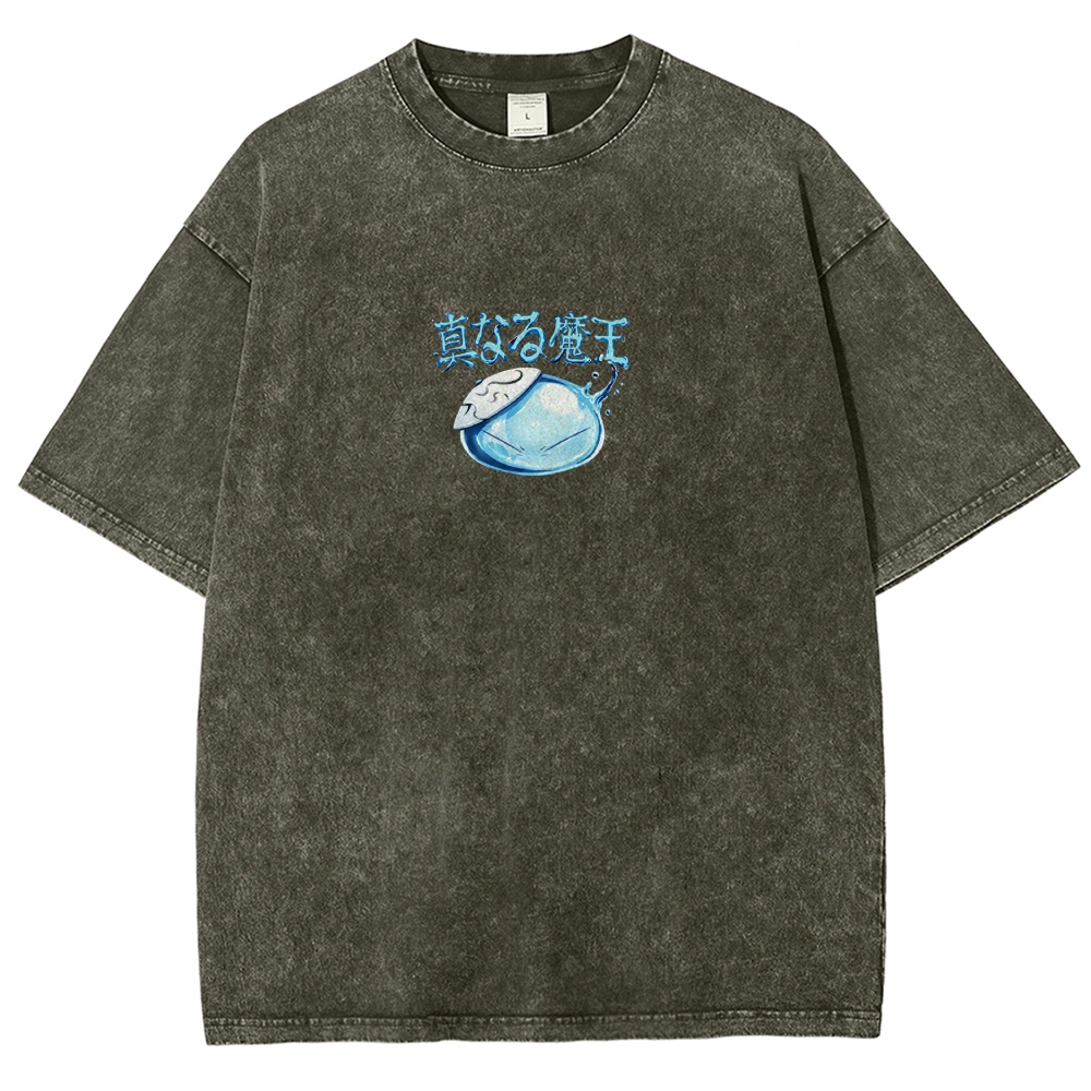 That Time I Got Reincarnated as a Slime  Washed T-shirt 2608011326