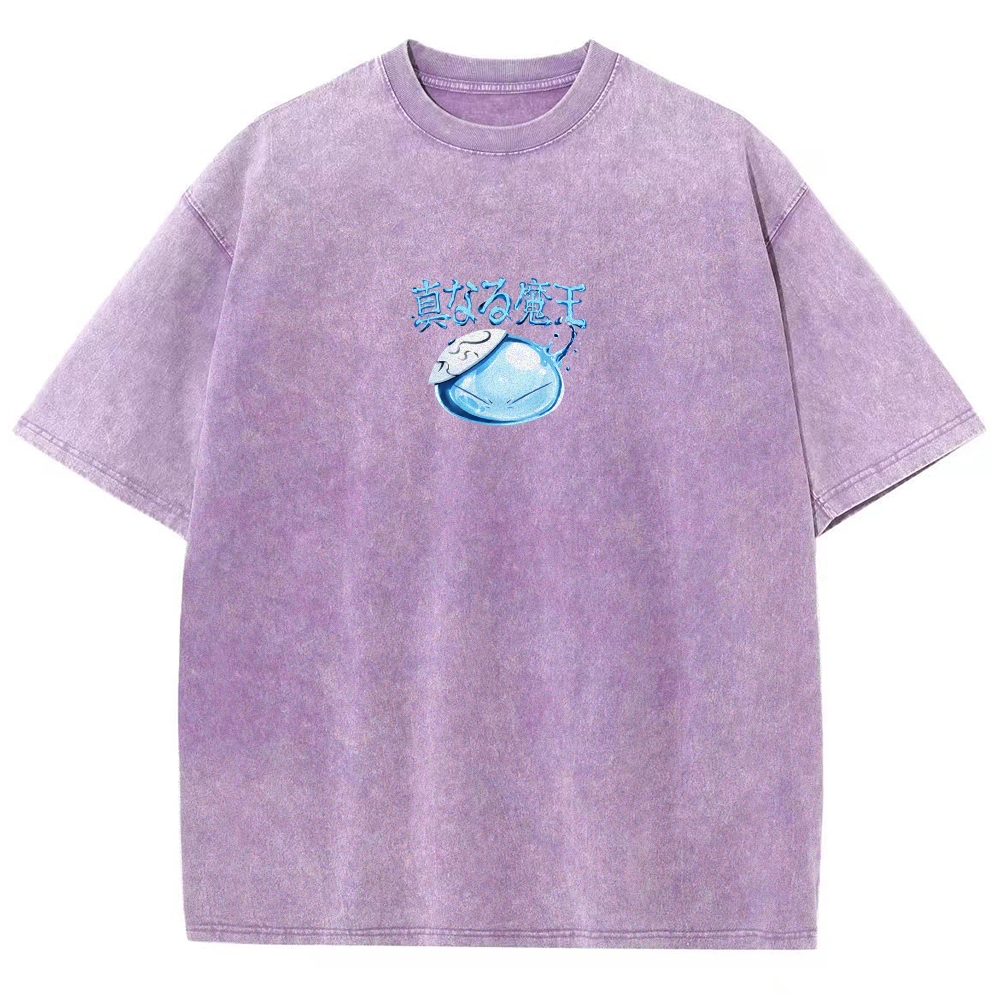 That Time I Got Reincarnated as a Slime  Washed T-shirt 2608011326