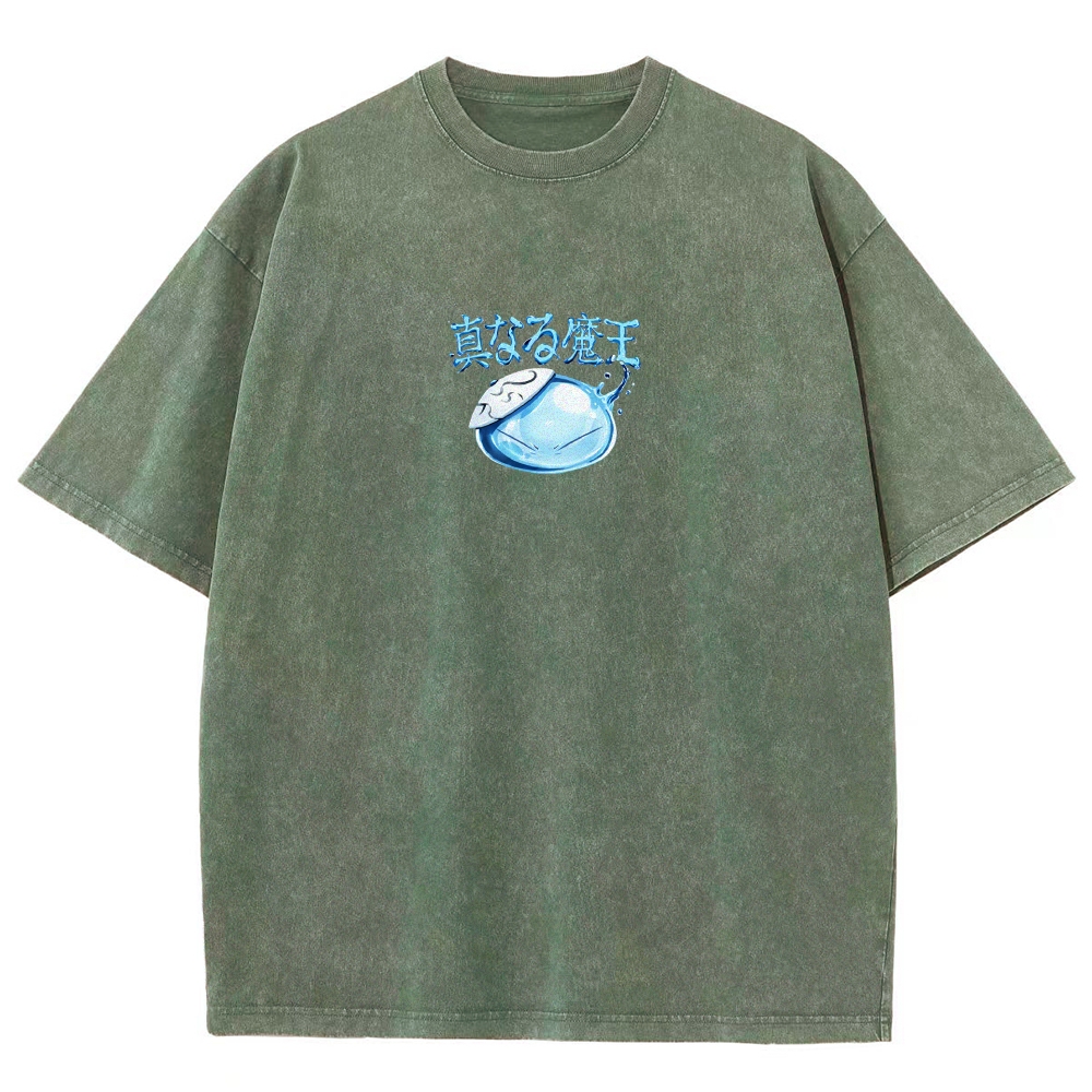 That Time I Got Reincarnated as a Slime  Washed T-shirt 2608011326