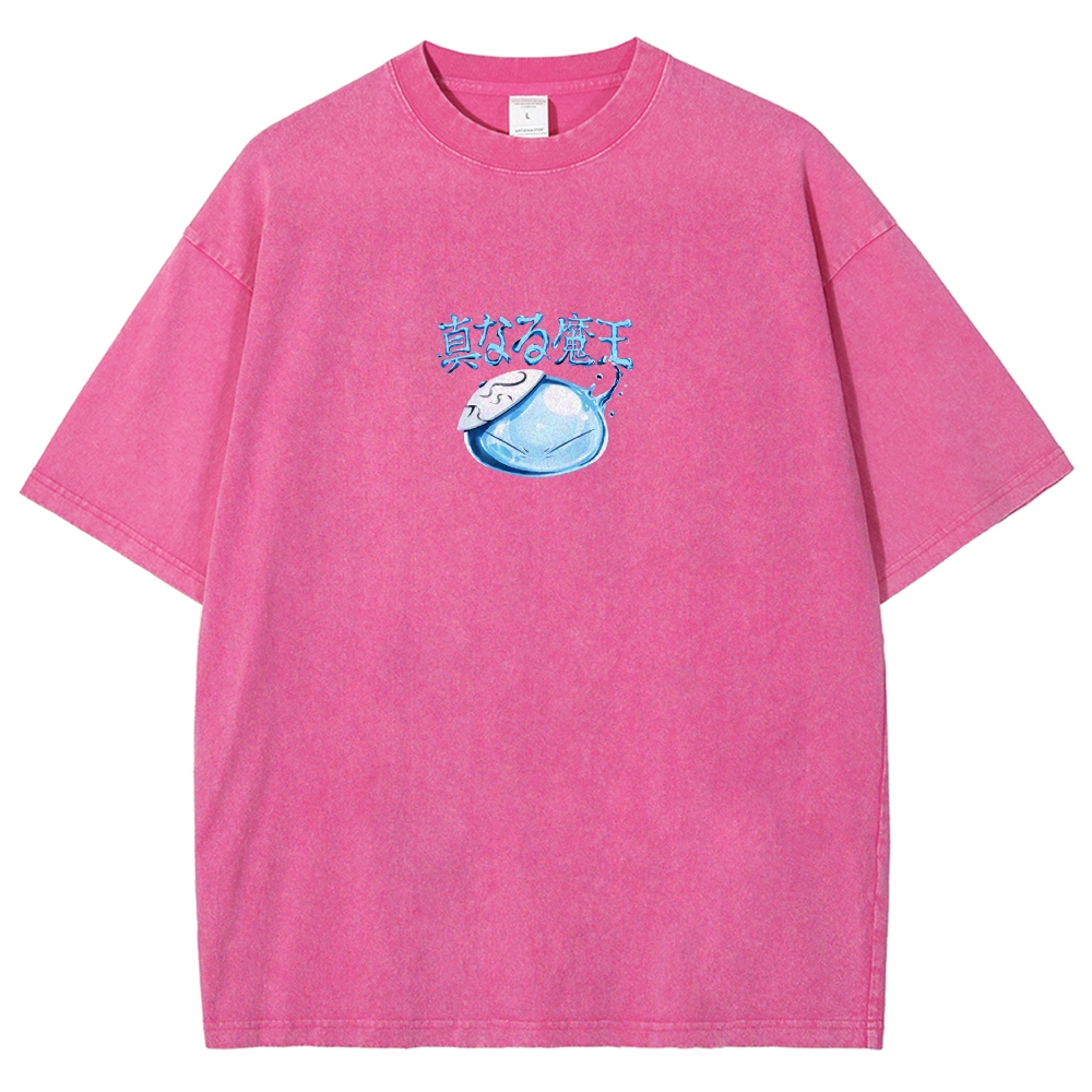 That Time I Got Reincarnated as a Slime  Washed T-shirt 2608011326