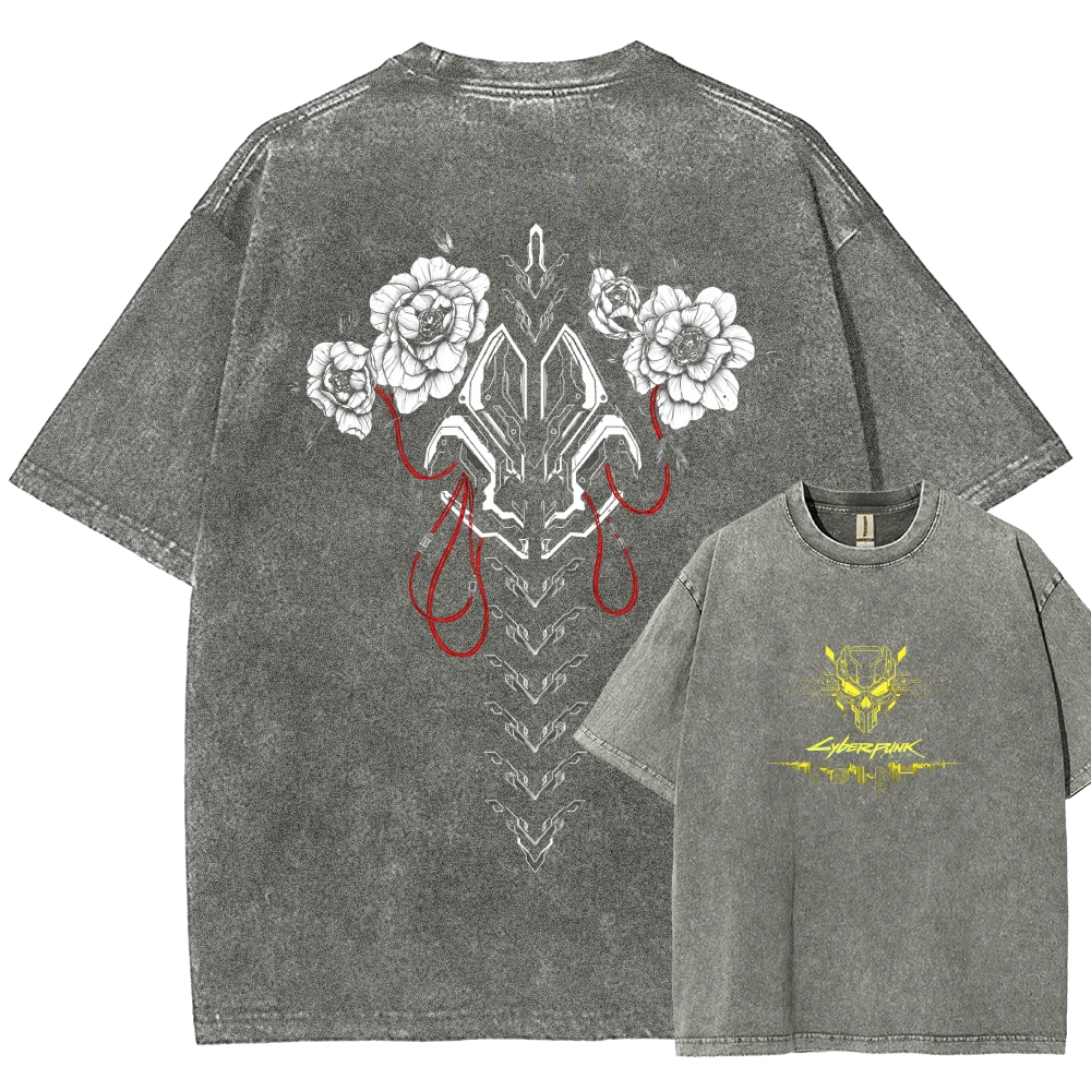 Cyberpunk Washed T-shirt 2608012570