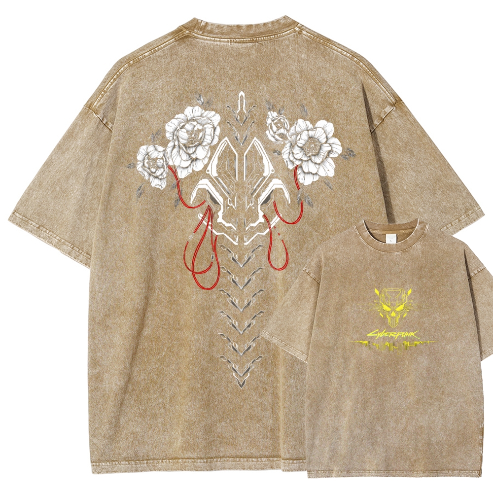 Cyberpunk Washed T-shirt 2608012570