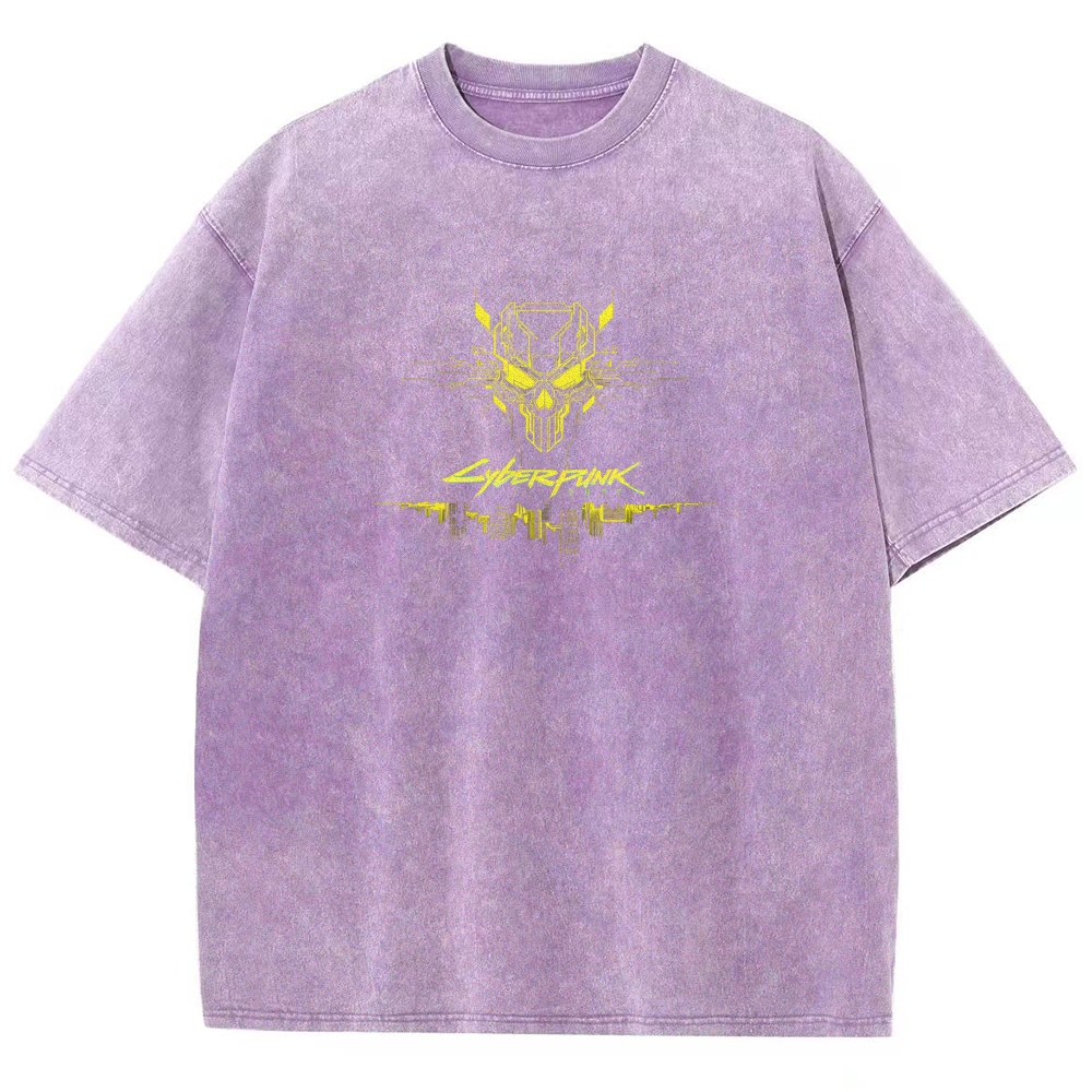 Cyberpunk Washed T-shirt 2608012570
