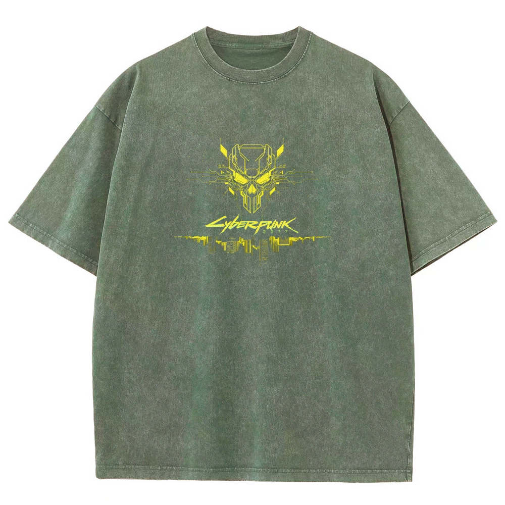 Cyberpunk Washed T-shirt 2608012570