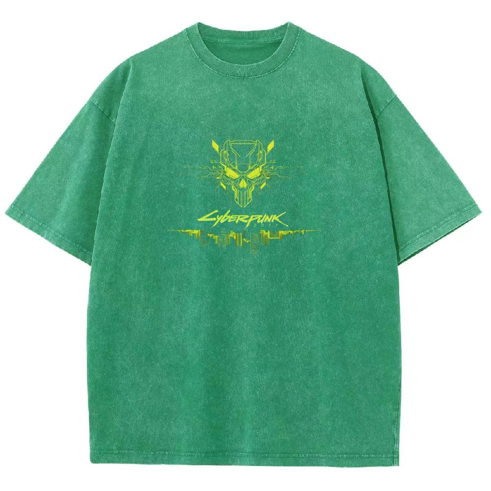 Cyberpunk Washed T-shirt 2608012570