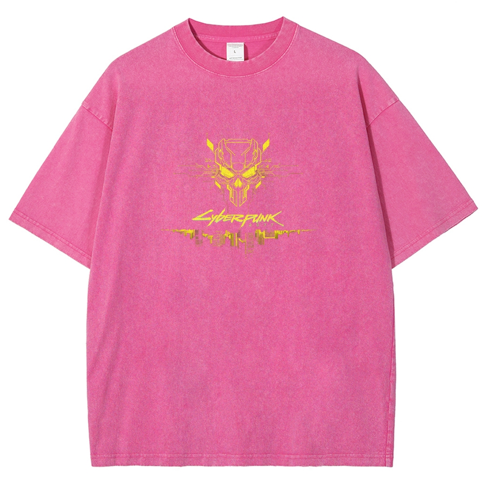Cyberpunk Washed T-shirt 2608012570