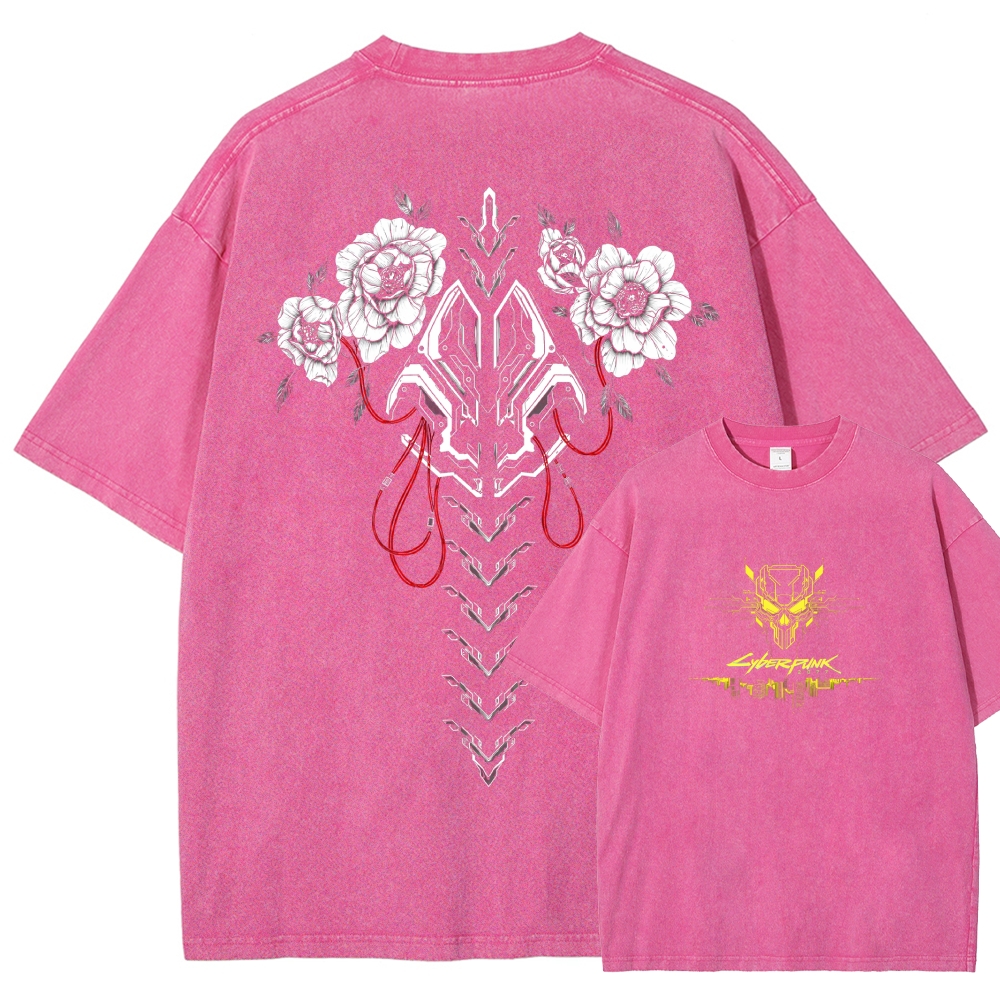 Cyberpunk Washed T-shirt 2608012570