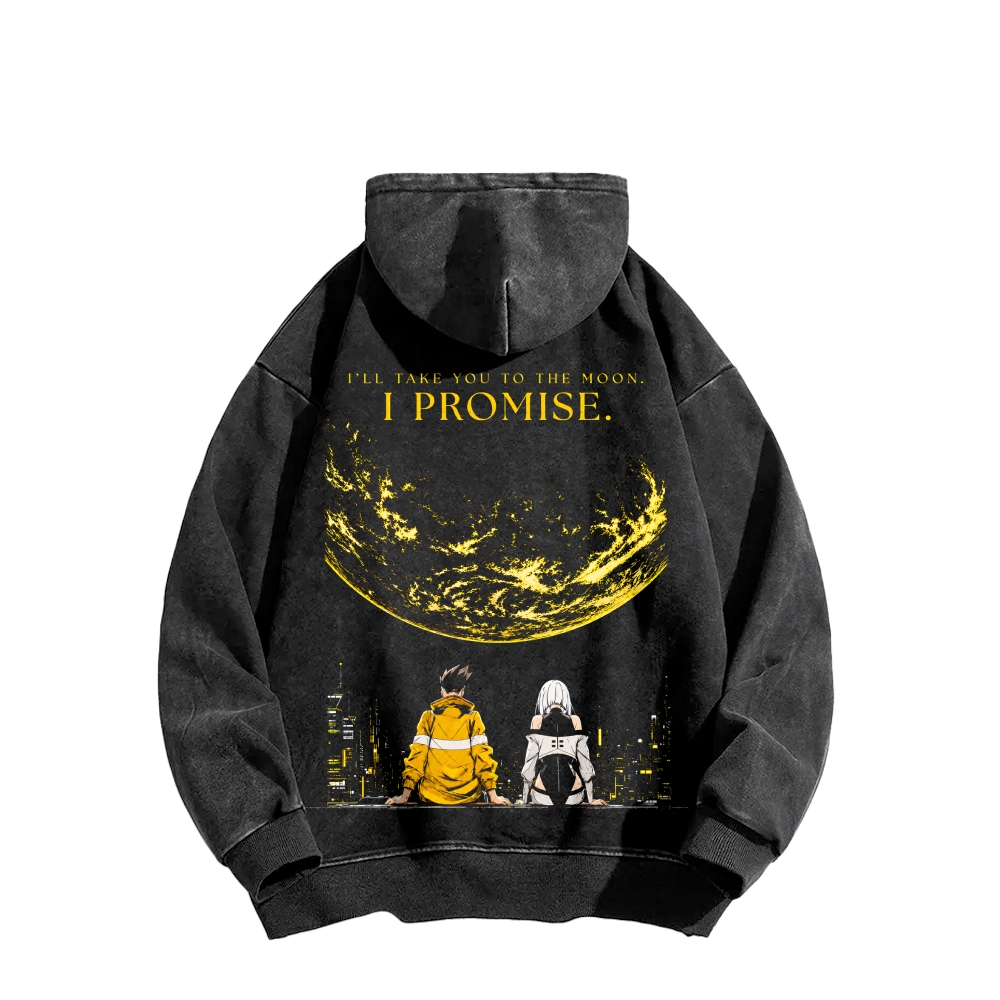 Cyberpunk Unisex washed sweatshirts