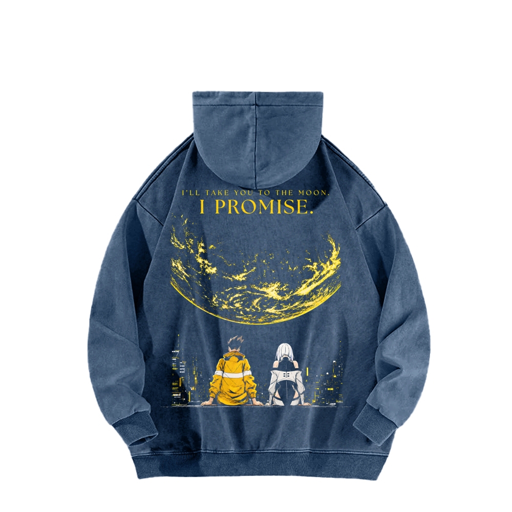Cyberpunk Unisex washed sweatshirts