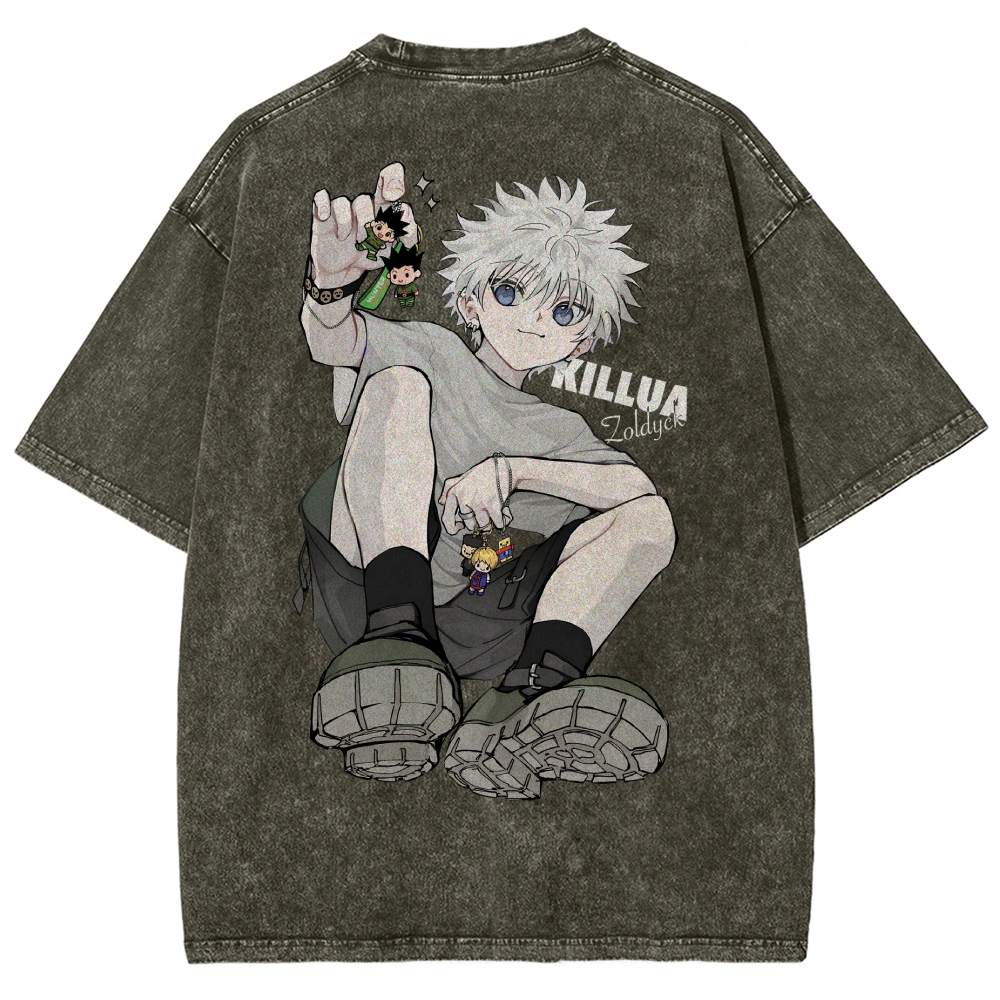 HUNTER×HUNTER Washed T-shirt 2609000841