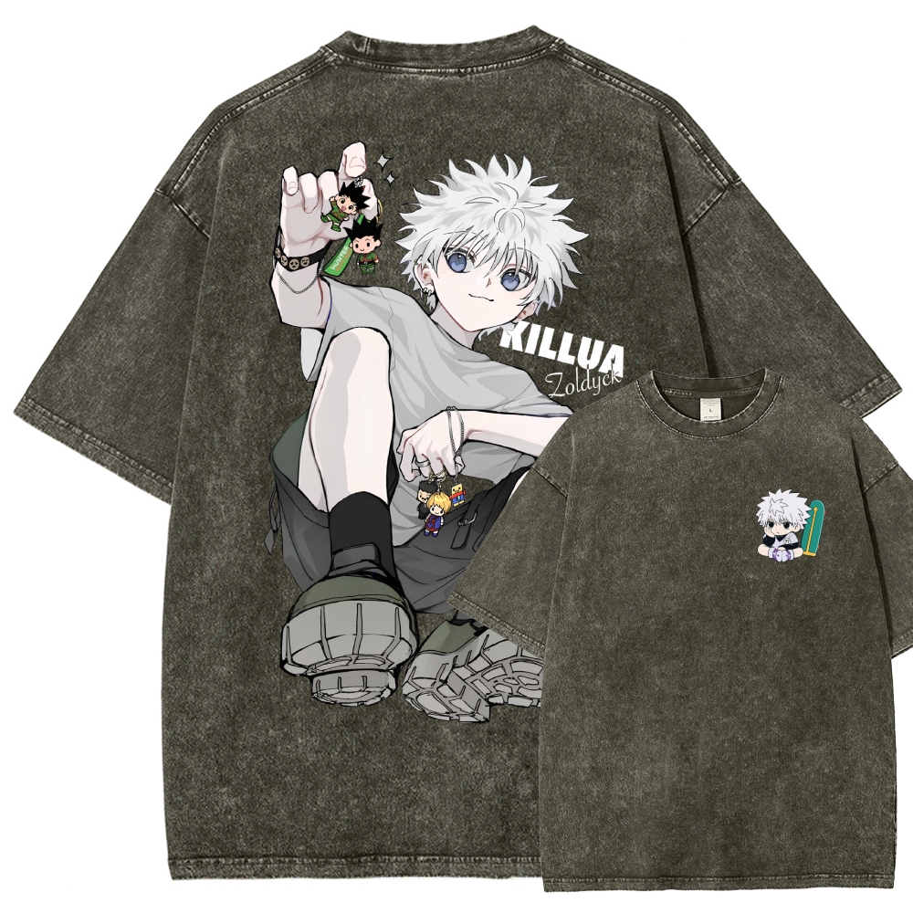 HUNTER×HUNTER Washed T-shirt 2609000841