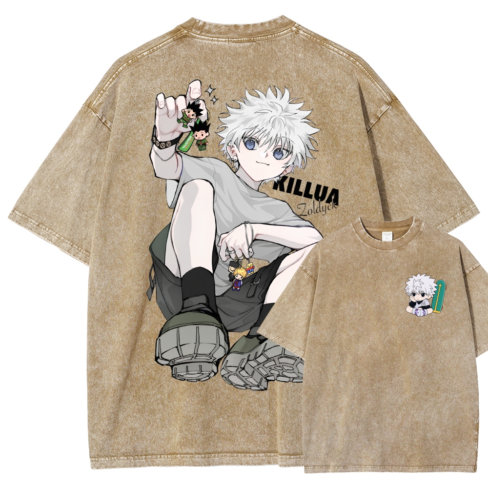 HUNTER×HUNTER Washed T-shirt 2609000841