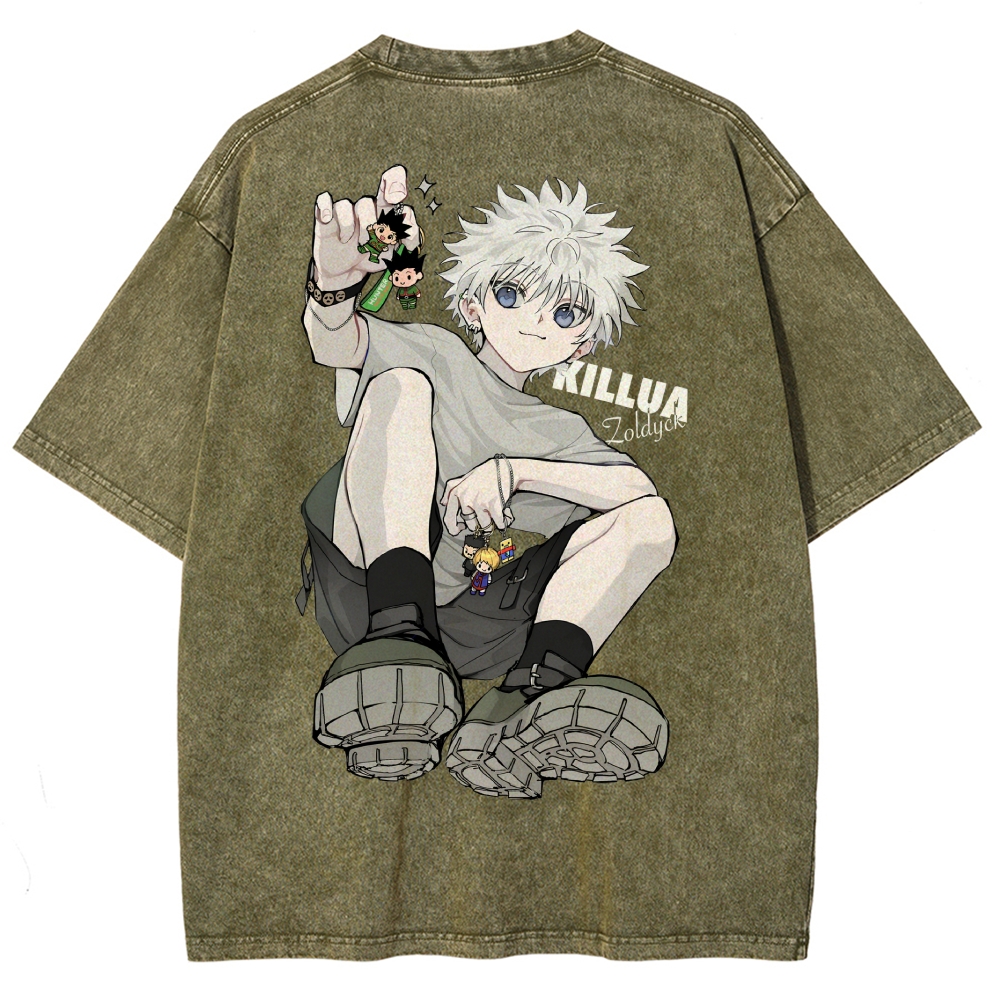 HUNTER×HUNTER Washed T-shirt 2609000841