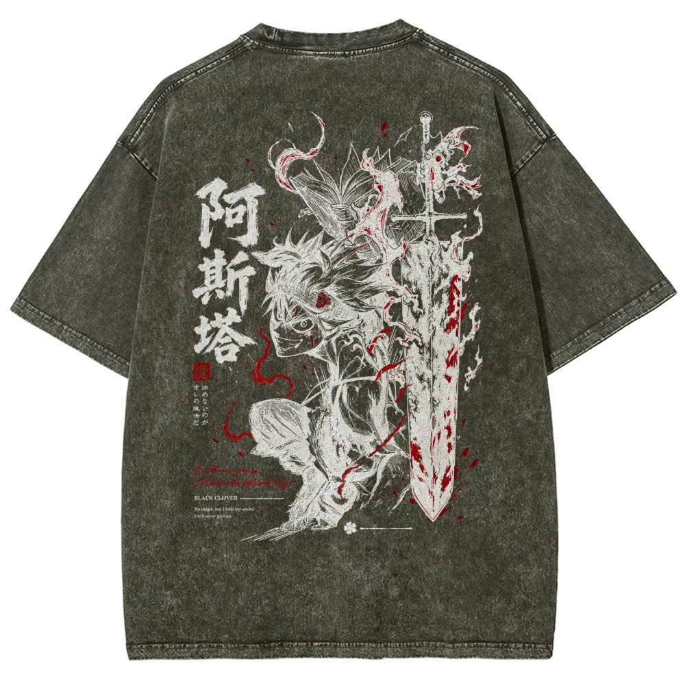 Washed T-shirt 2609001136