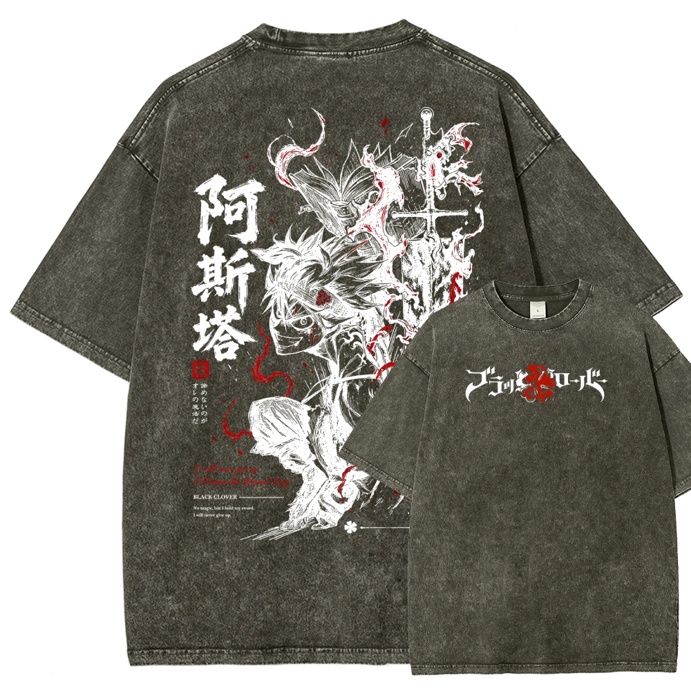 Washed T-shirt 2609001136