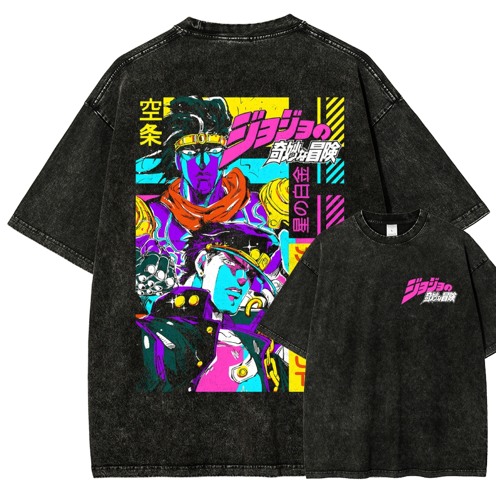 Jojo's Bizarre Adventure Washed T-shirt 2609001589