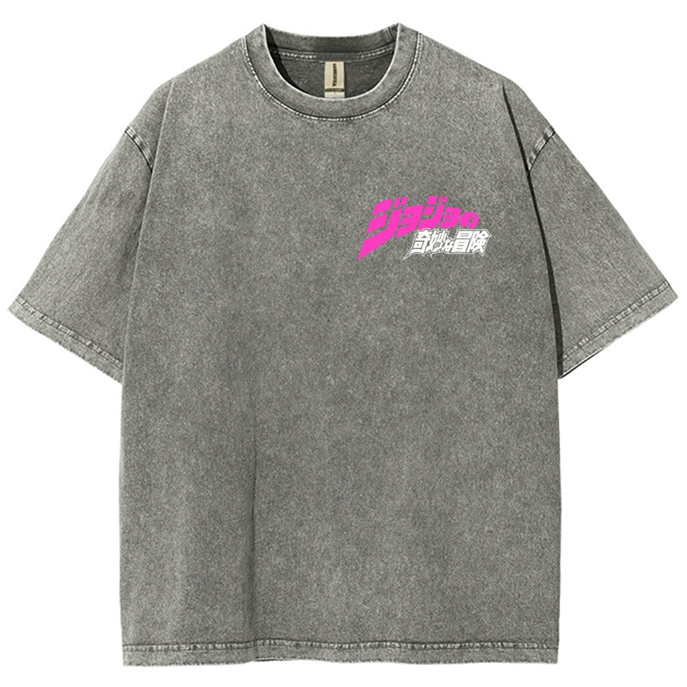 Jojo's Bizarre Adventure Washed T-shirt 2609001589