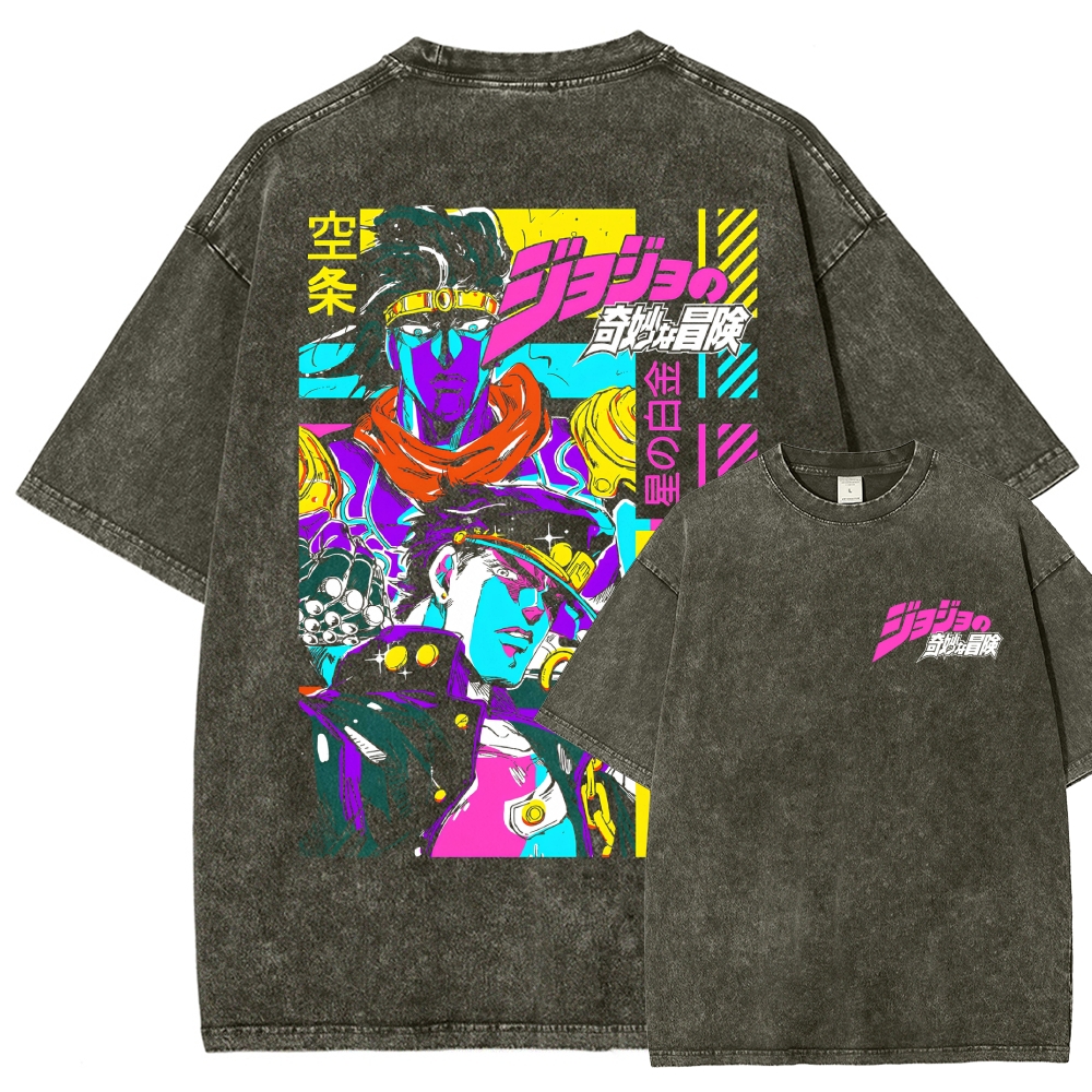 Jojo's Bizarre Adventure Washed T-shirt 2609001589