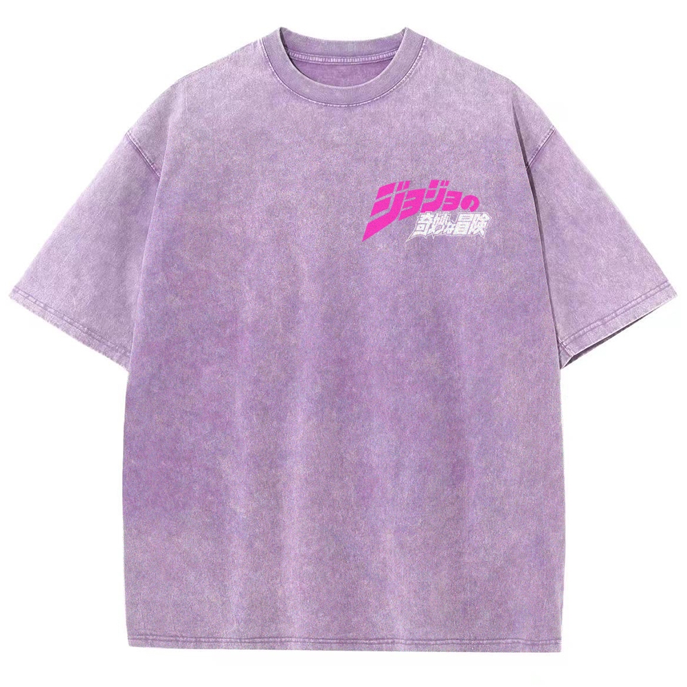 Jojo's Bizarre Adventure Washed T-shirt 2609001589