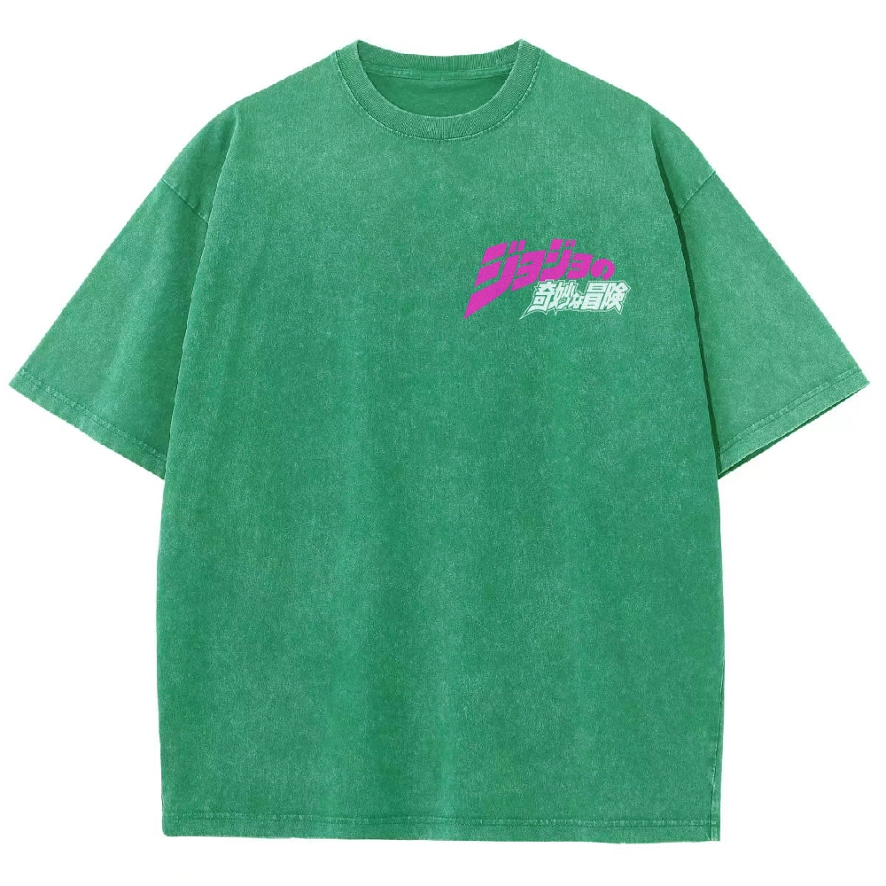 Jojo's Bizarre Adventure Washed T-shirt 2609001589
