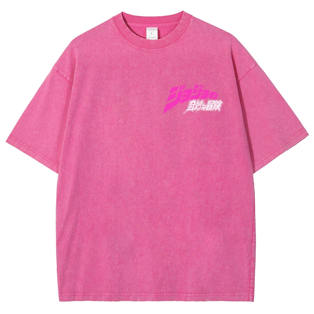 Jojo's Bizarre Adventure Washed T-shirt 2609001589