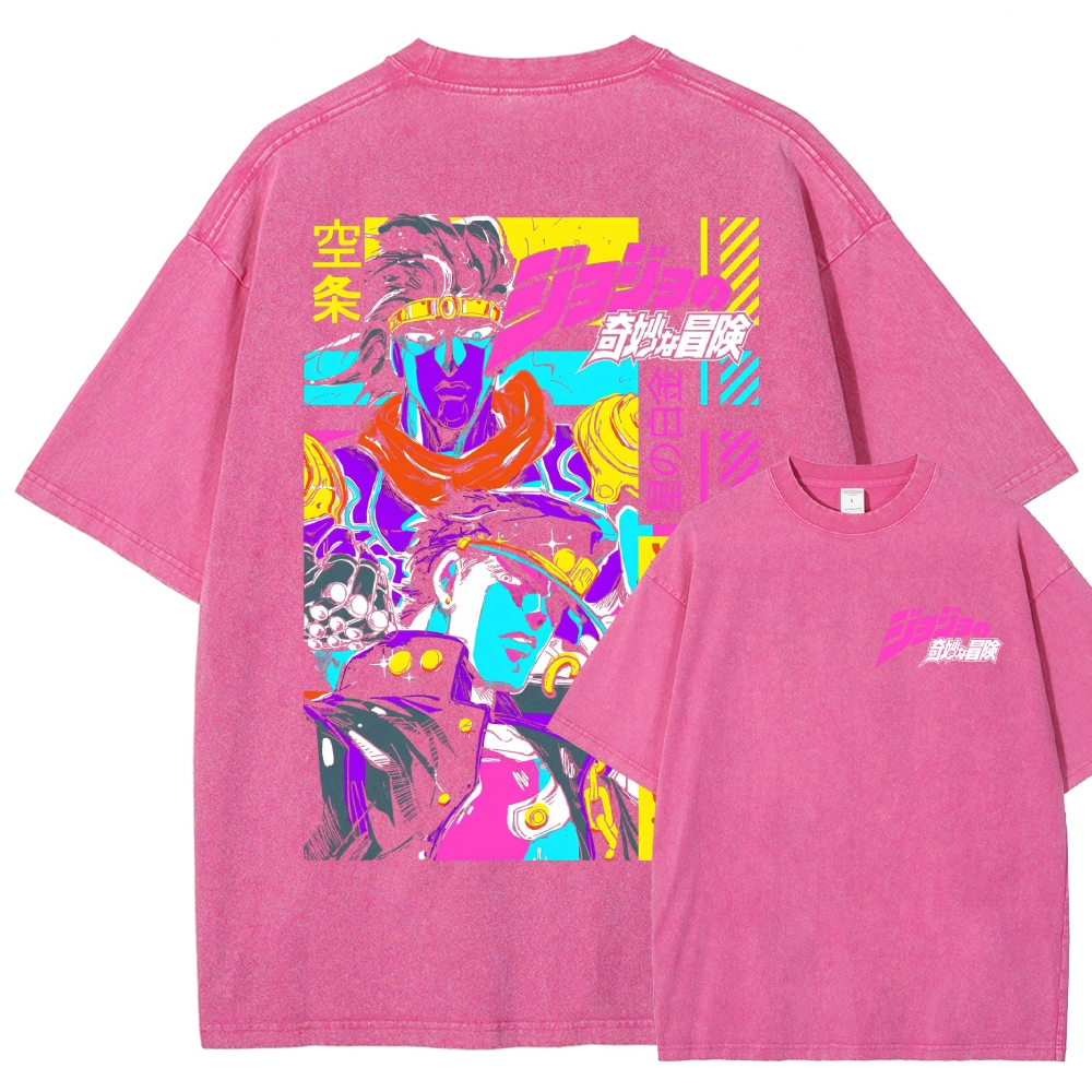 Jojo's Bizarre Adventure Washed T-shirt 2609001589
